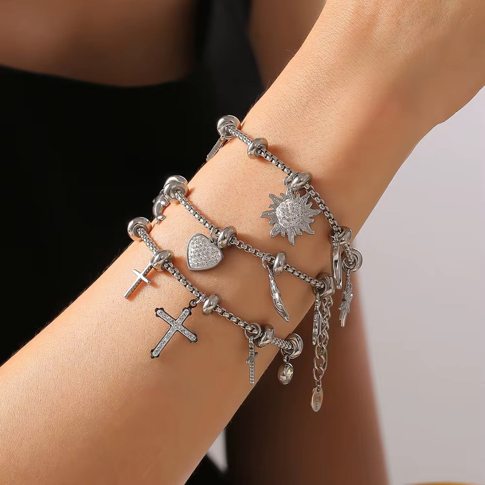 ✨ Celestial & Charm Bracelet Collection