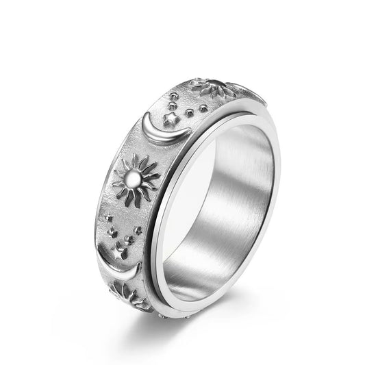 The Celestial Spinner Ring
