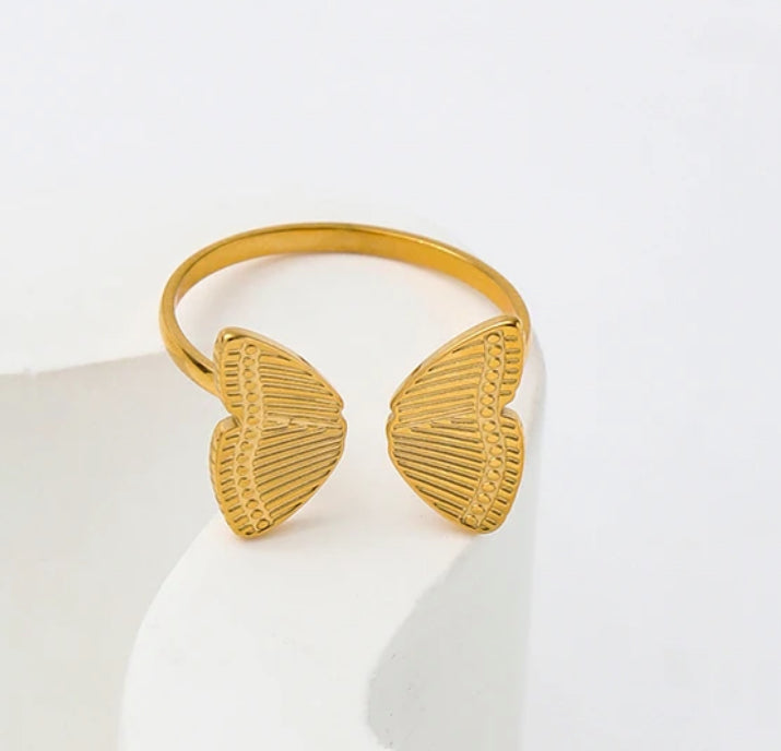Aurelia Butterfly Ring