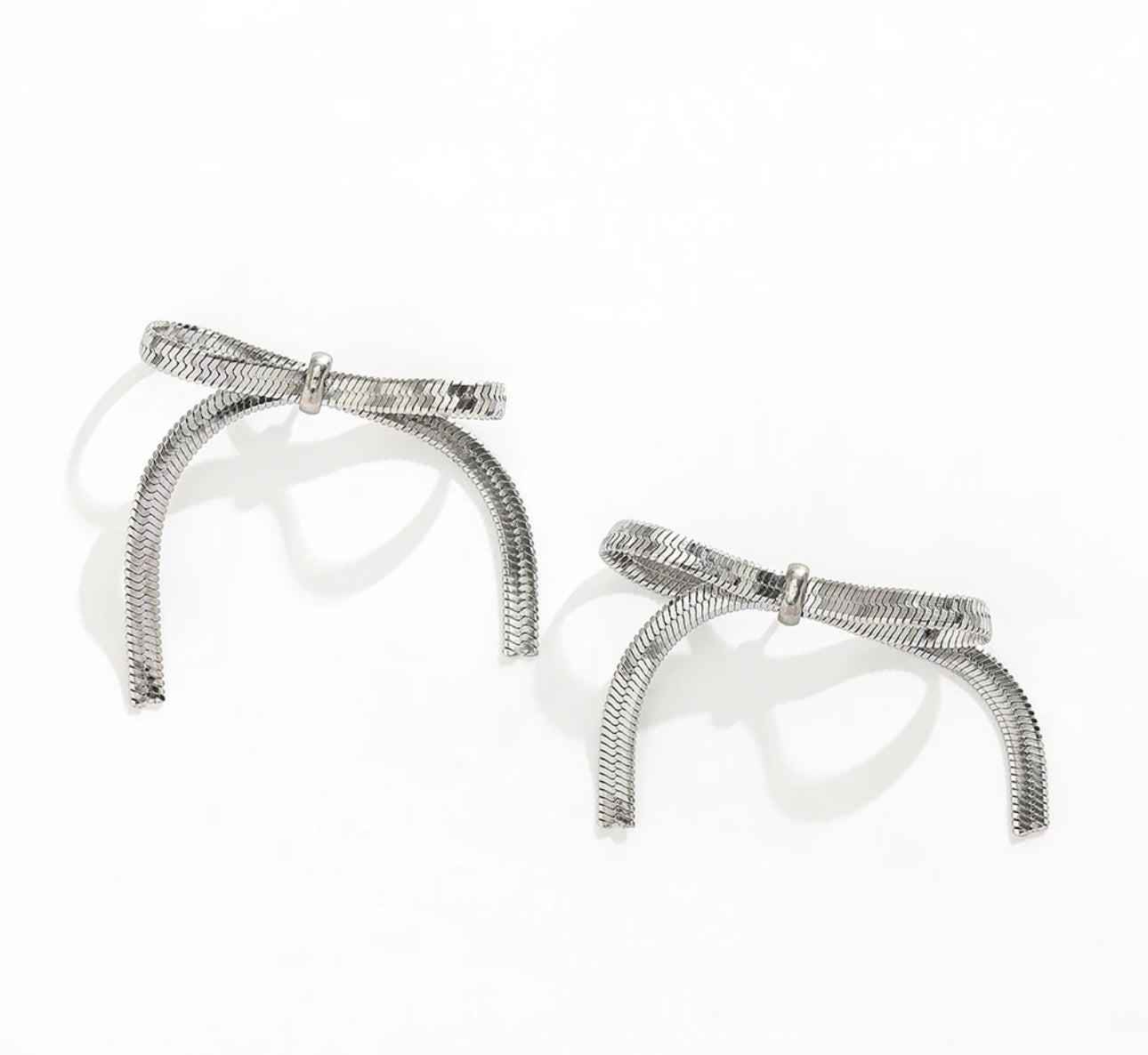 Serpentine Bow Earrings
