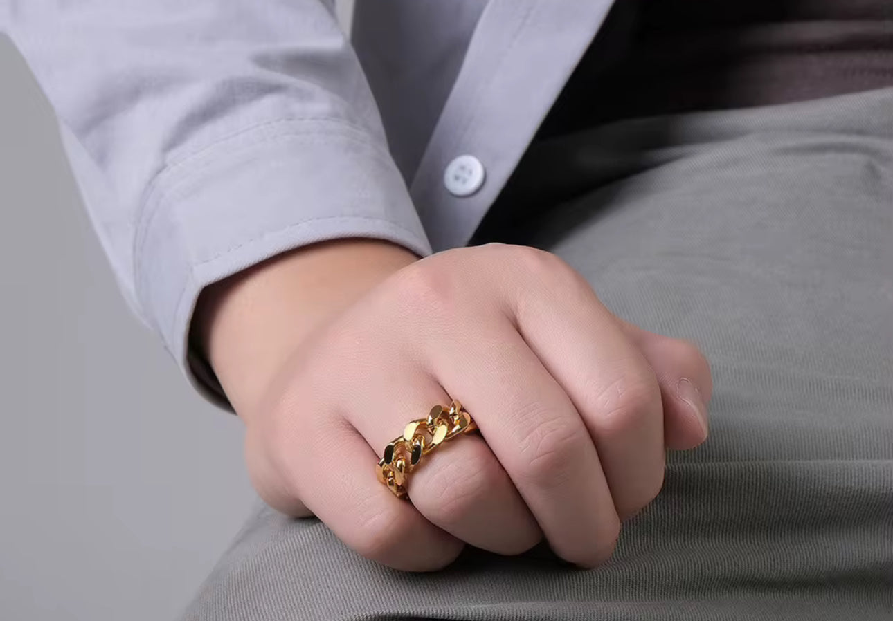 Cuban Chain Ring