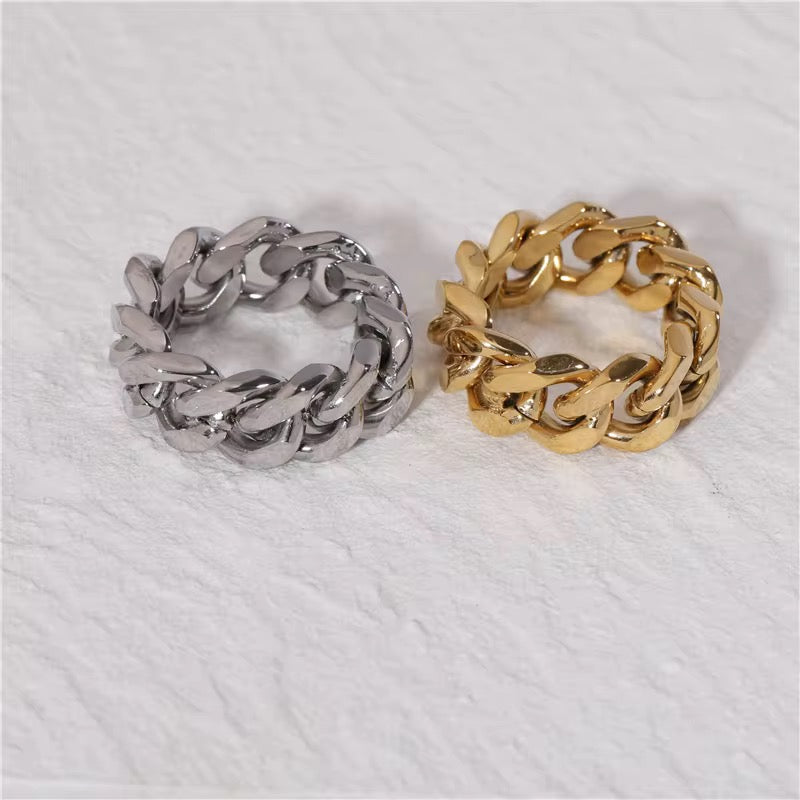 Cuban Chain Ring