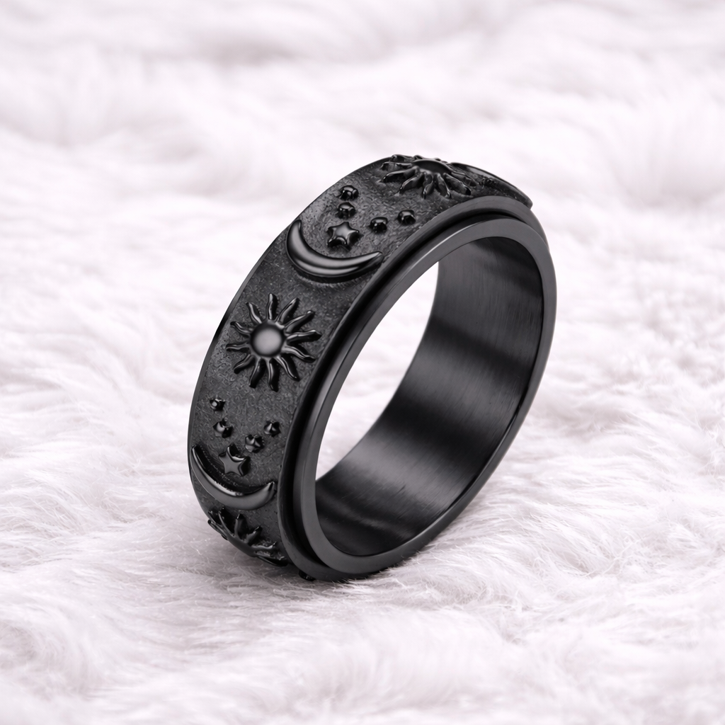 The Celestial Spinner Ring