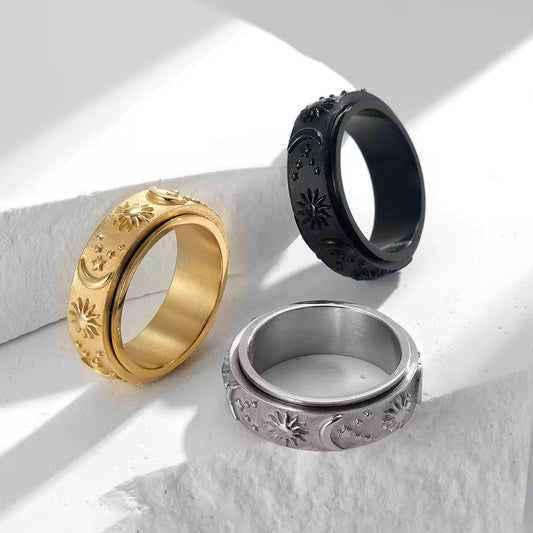 The Celestial Spinner Ring
