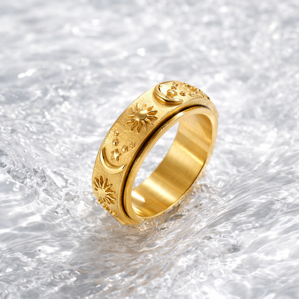 The Celestial Spinner Ring