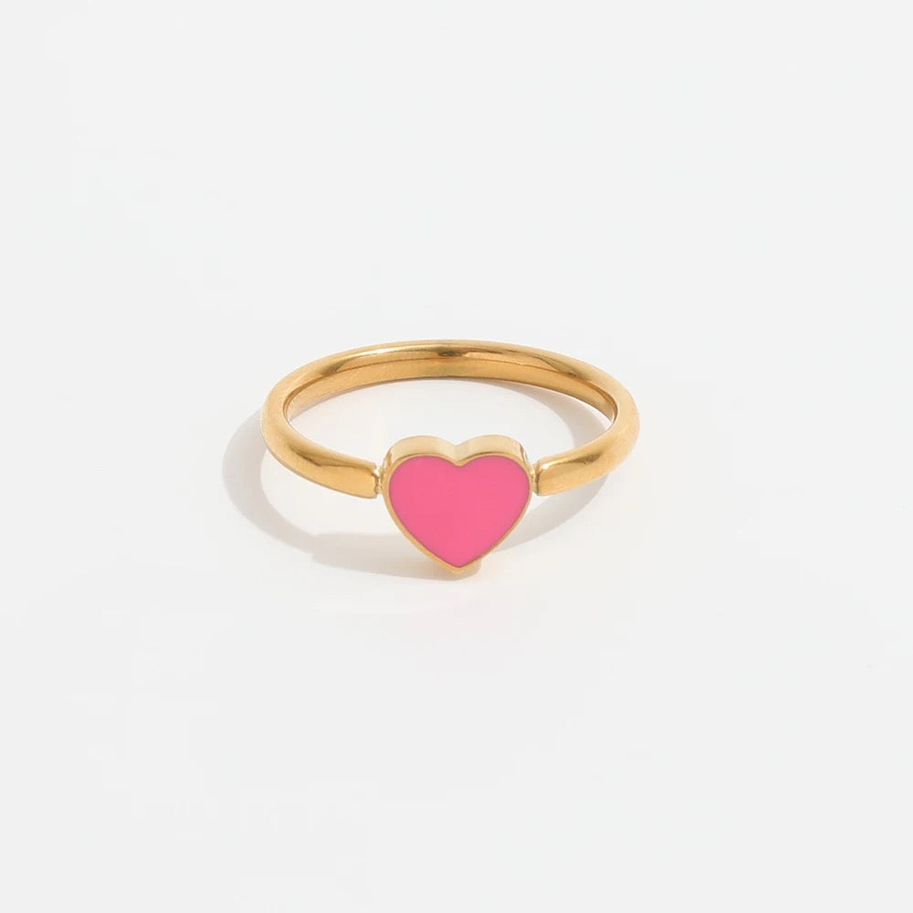 Pink Glow Ring