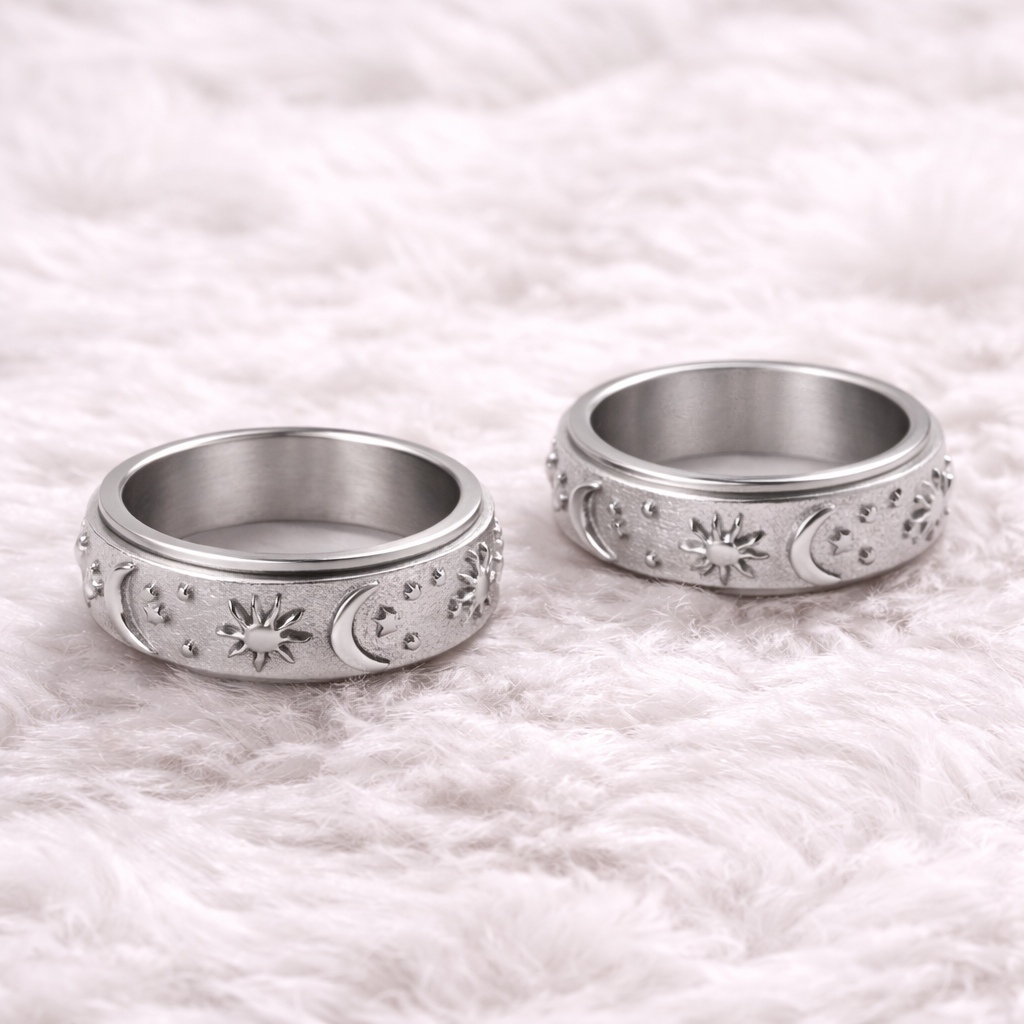 The Celestial Spinner Ring