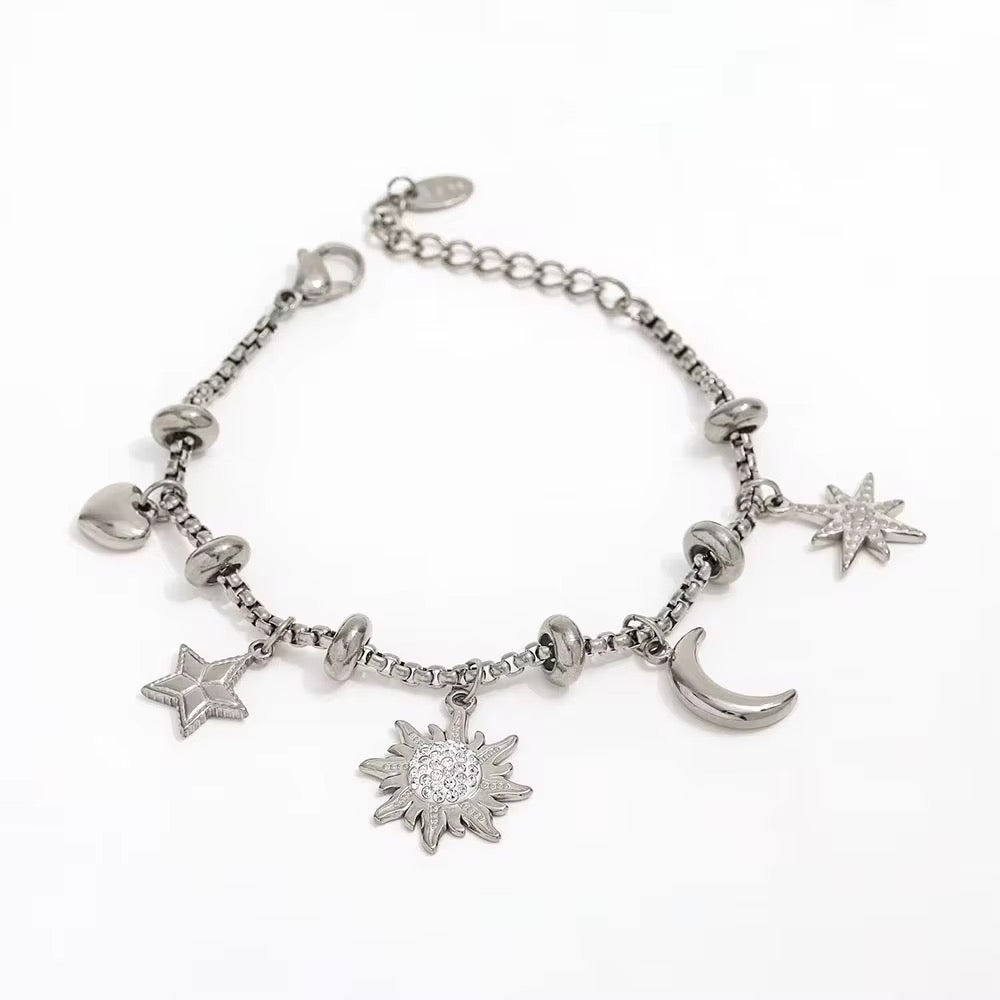 ✨ Celestial & Charm Bracelet Collection