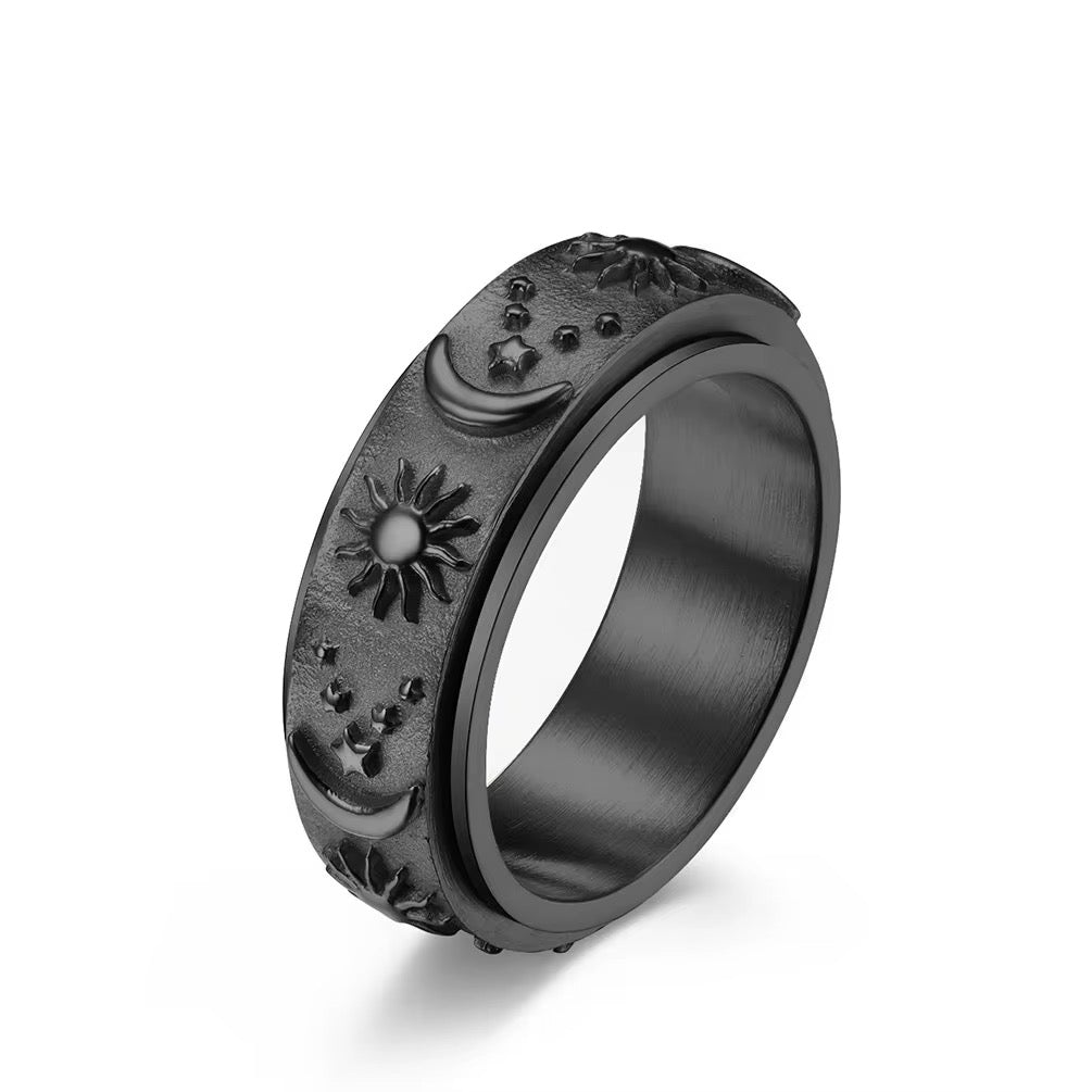 The Celestial Spinner Ring