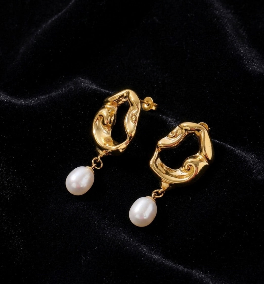 Dahlia earrings