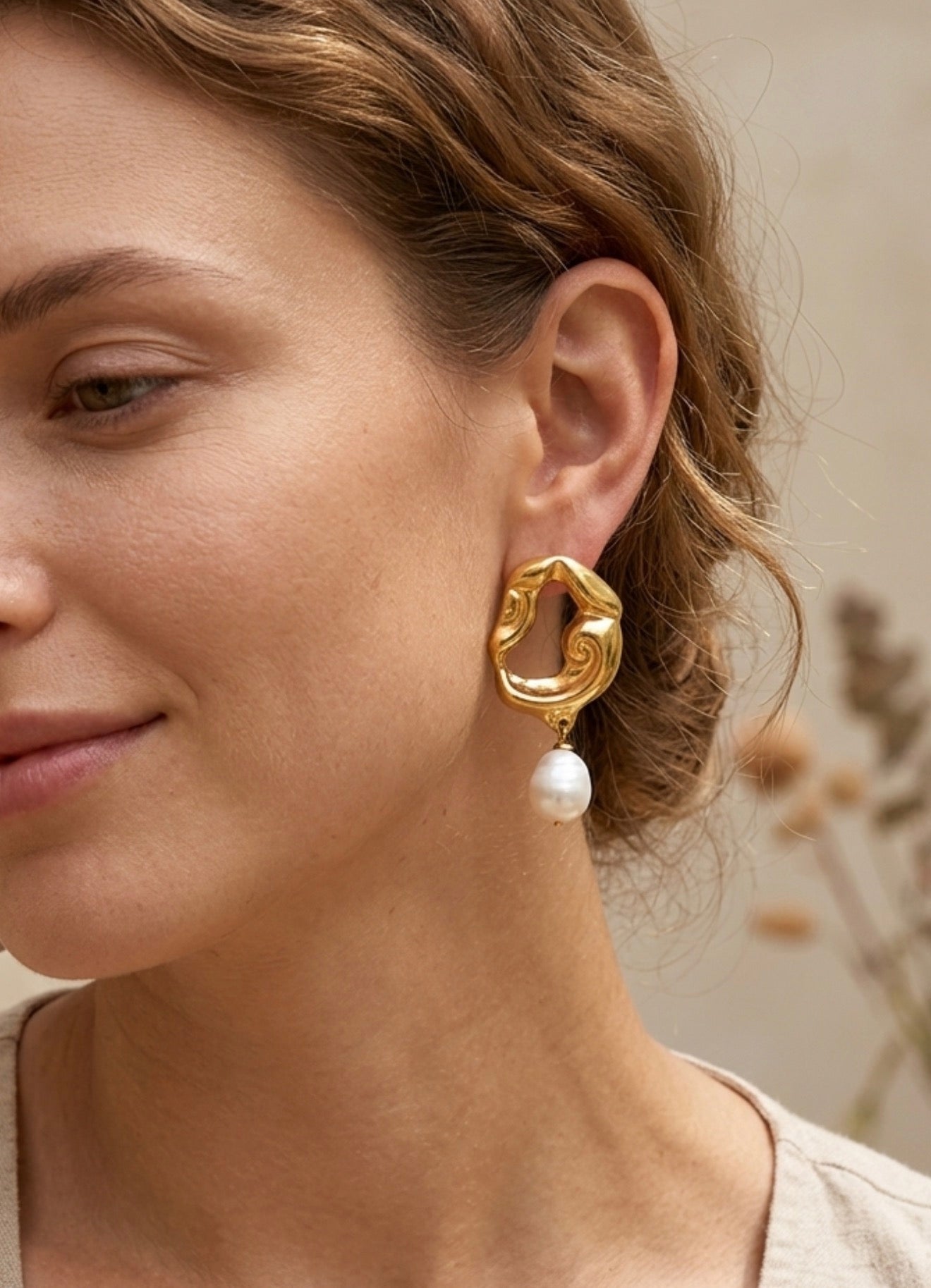 Dahlia earrings