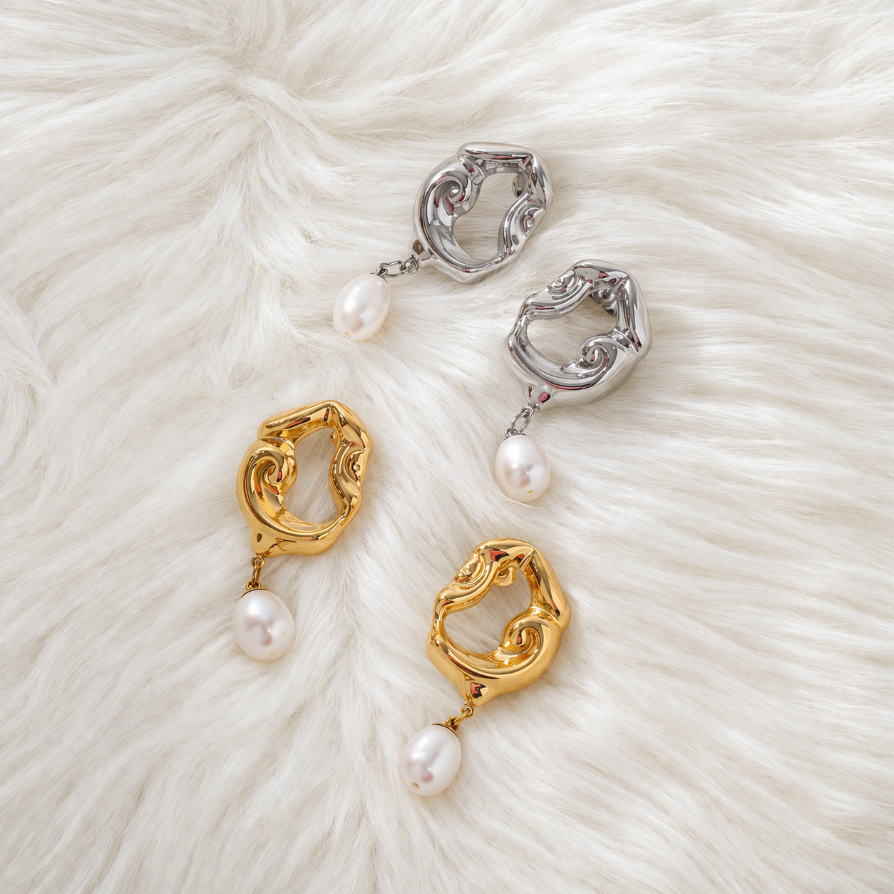 Dahlia earrings