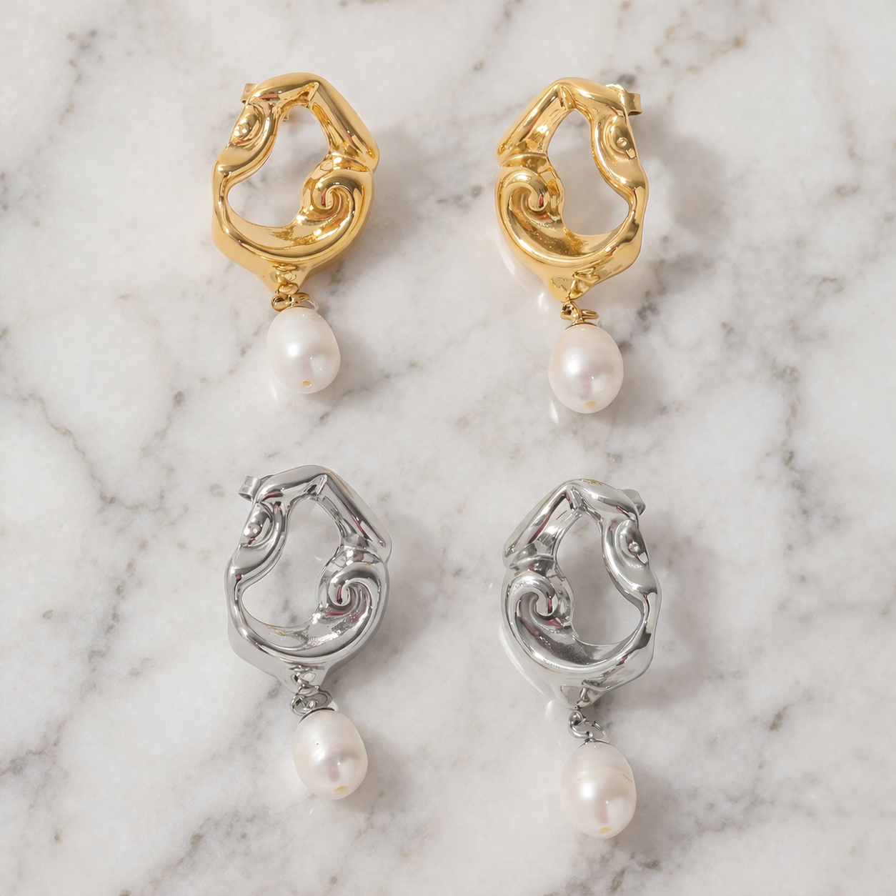 Dahlia earrings