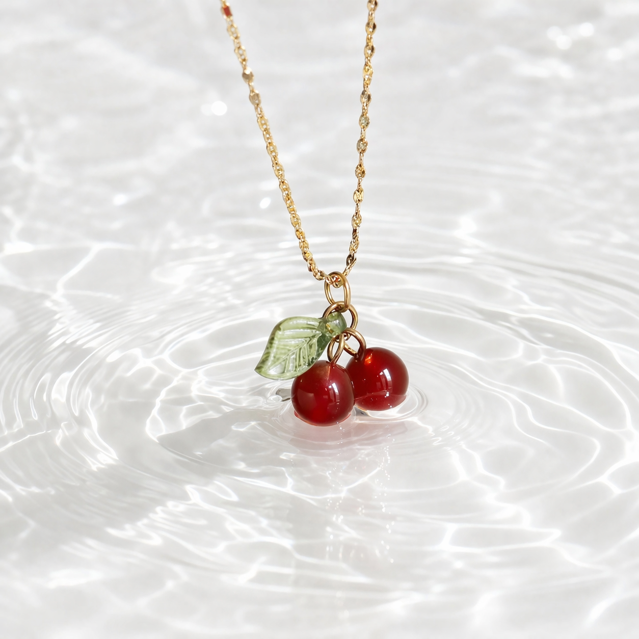 Cherry necklace