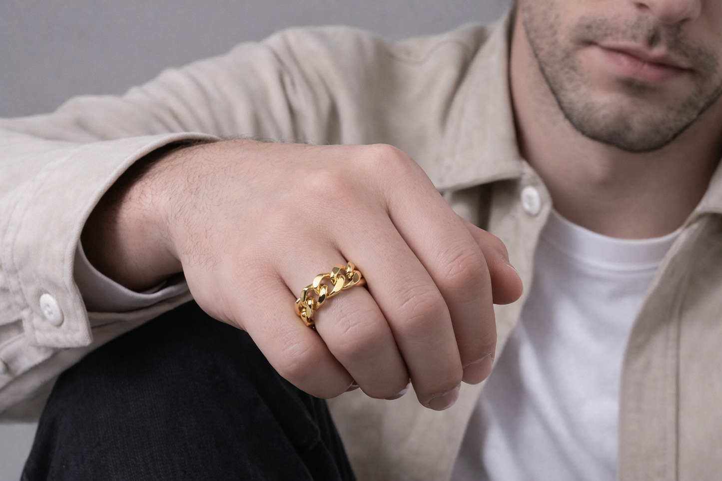 Cuban Chain Ring